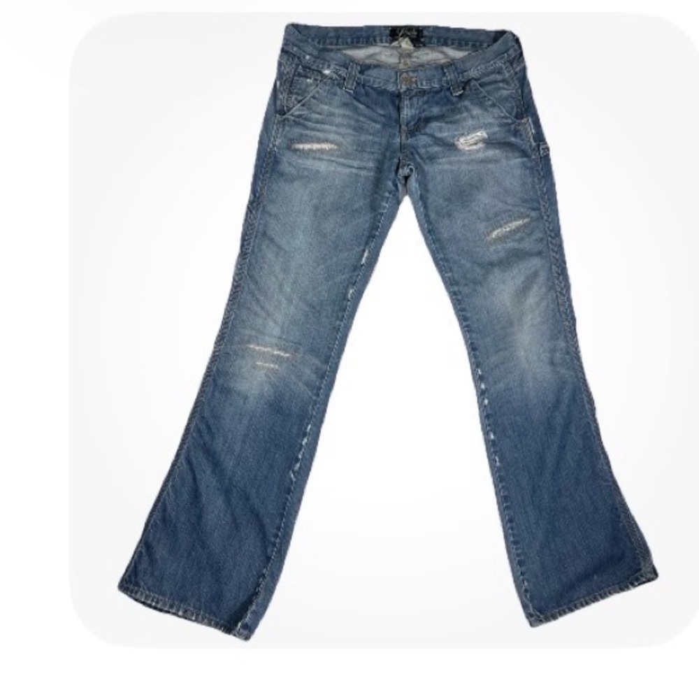 Vintage Lucky Brand Jeans Women's 10/30 by Gene Montesano Lil Maggie Low Rise